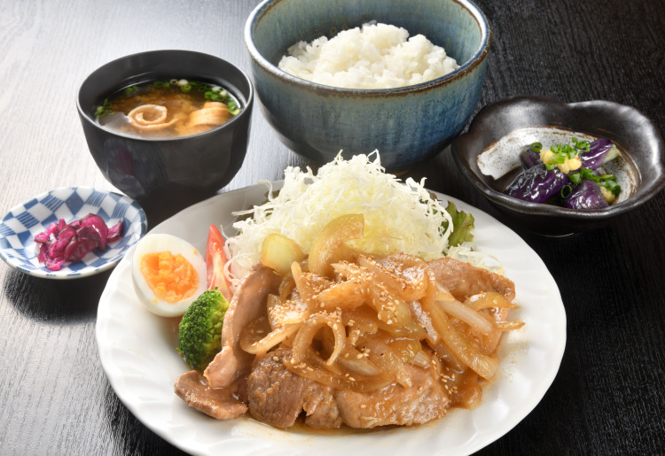 生姜焼き定食